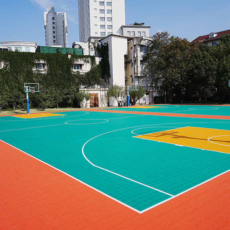 Basketball court of a middle school in Shanghai——TEQ88A