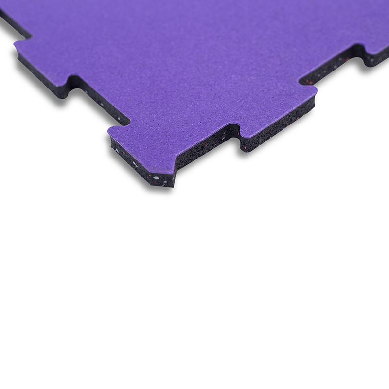 Composite latching rubber pad