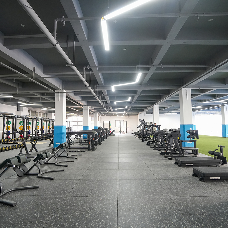 Hefei Sports School-Composited Rubber Tile&Artificial Grass