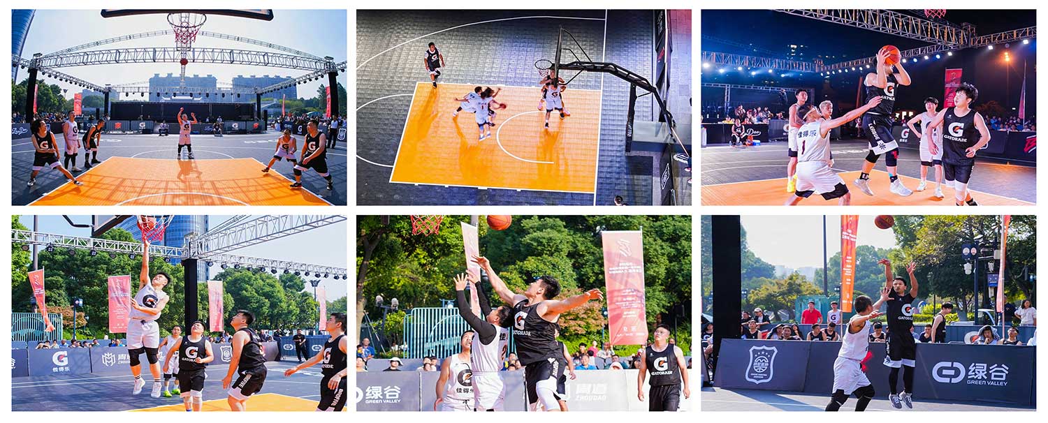 拱墅区第一届全民运动会佳得乐三人制篮球赛-1