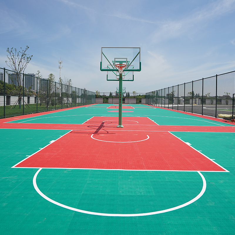 A School Basketball Court--TEQ88A