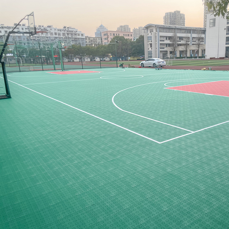 Basketball Court of A School in Zhejiang--TEQ88A