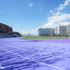 Durable High-Performance Running Track Made from Hybrid Materials