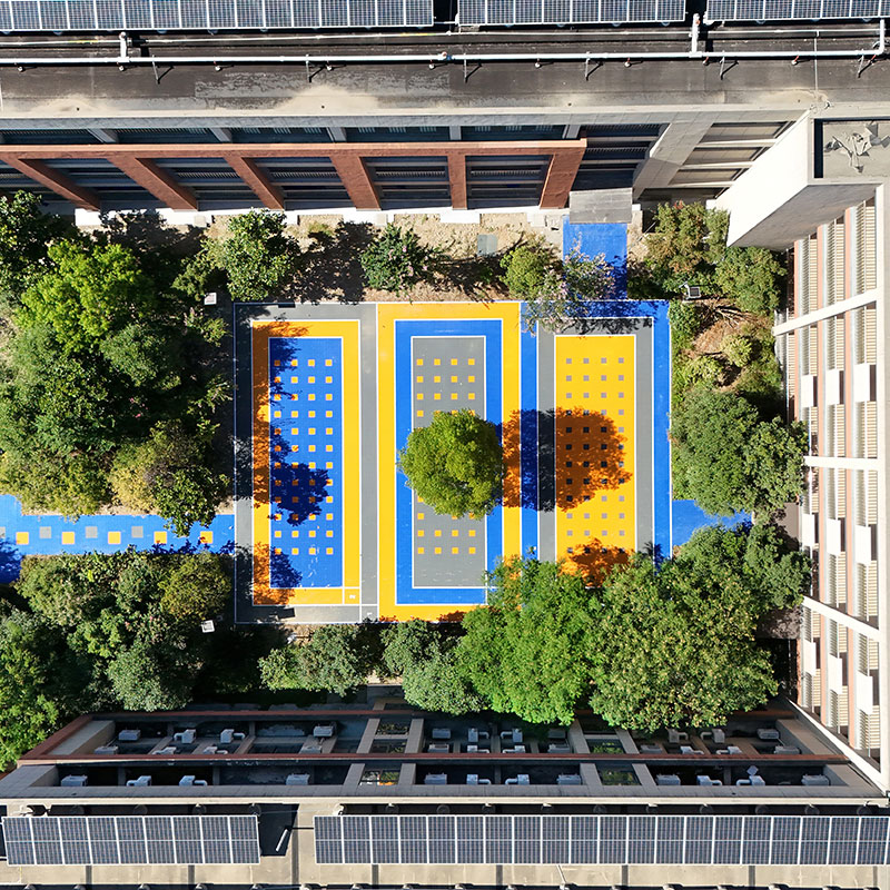 An Outdoor Activity Area of a Primary School-TEQ88A