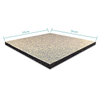 Durable fitness rubber fitness room floor mat