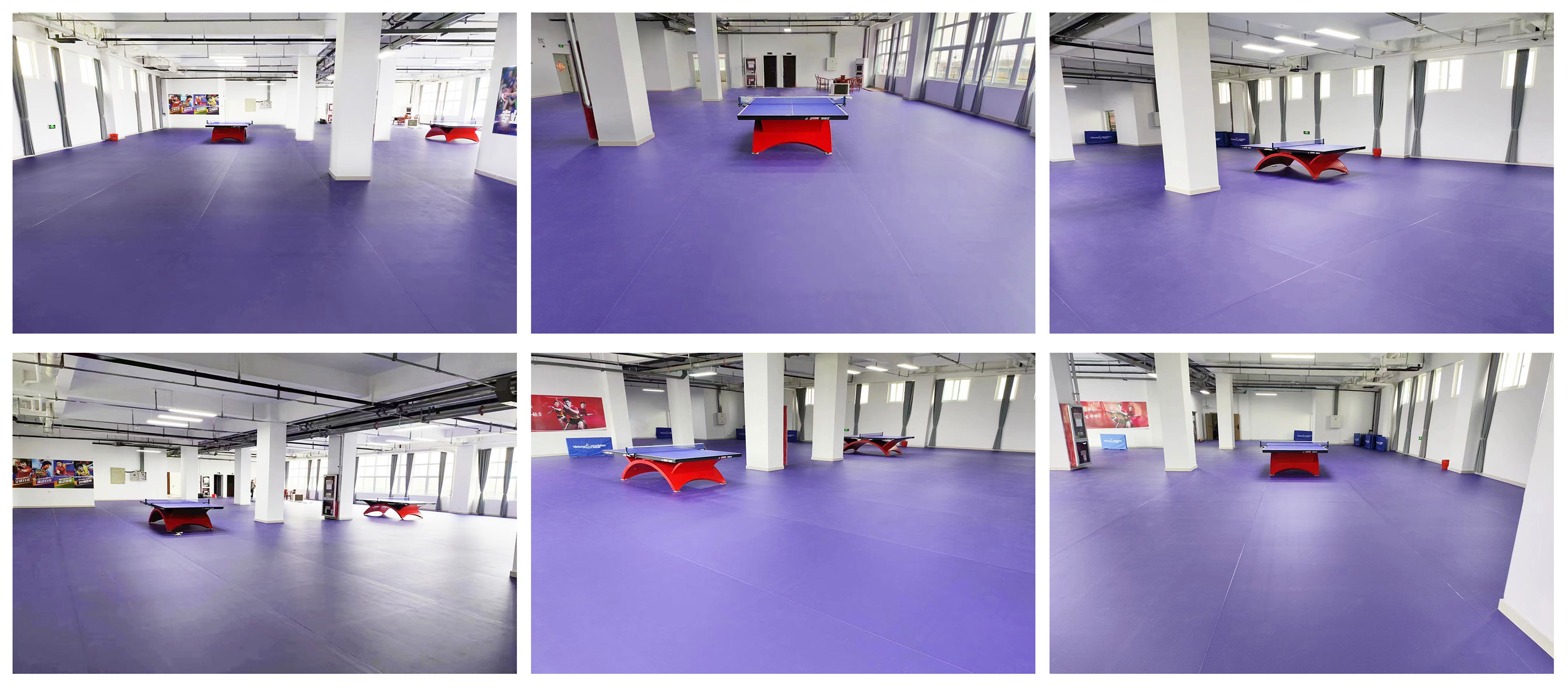 舒城开发区室内乒乓球运动地胶