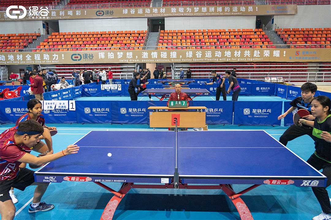 Green Valley Co-organizes Shandong Zaozhuang Table Tennis International Exchange Tournament