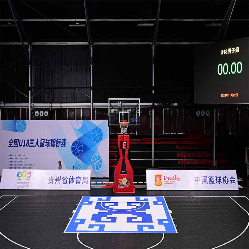 National U18 3x3 Basketball Championships-Event Grade Flooring