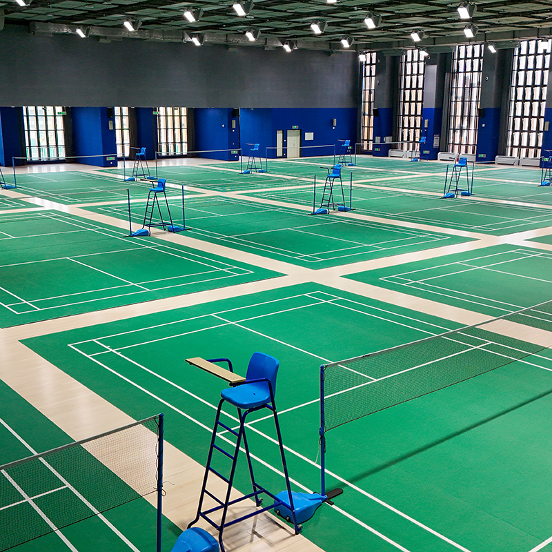 Hefei National Fitness Center—— PVC Sport Flooring